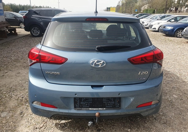 Hyundai i20 cena 17900 przebieg: 145011, rok produkcji 2015 z Kętrzyn małe 154